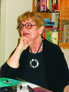 Connie Spittler at table (Leo)